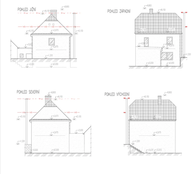 Prodej rodinného domu 51 m² s pozemkem 108 m²