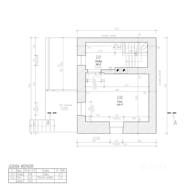 Prodej rodinného domu 51 m² s pozemkem 108 m²