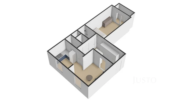 Prodej 2+kk 57 m² + balkón 2 m²