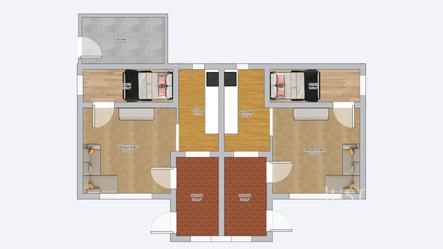 Prodej chaty 60 m² s pozemkem 184 m²