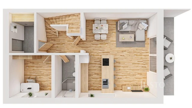 REZERVOVÁNO - Prodej 5+kk 121 m² + zahrada 285 m² + terasa 13 m² + parkování