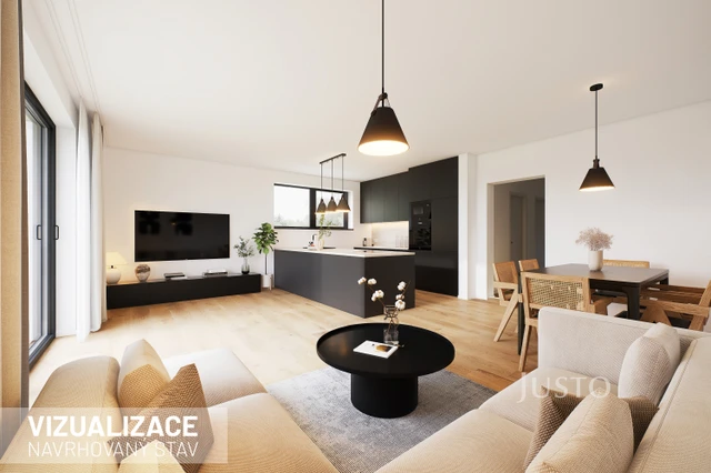REZERVOVÁNO - Prodej 5+kk 121 m² + zahrada 285 m² + terasa 13 m² + parkování
