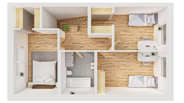 Prodej rodinného domu 121 m² s pozemkem 311 m² + terasa 13 m²