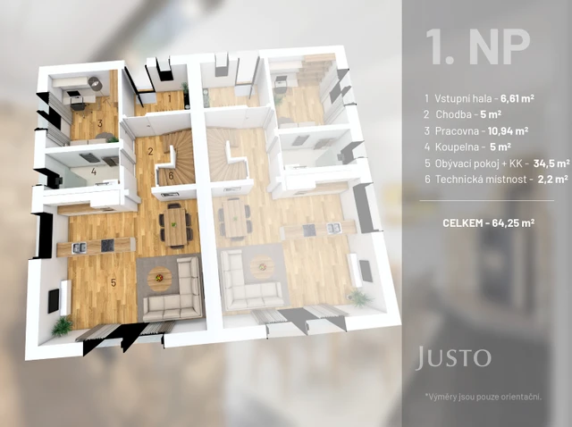 Prodej 5+kk 123 m² + zahrada 245 m² + terasa + parkování - SO.01-2