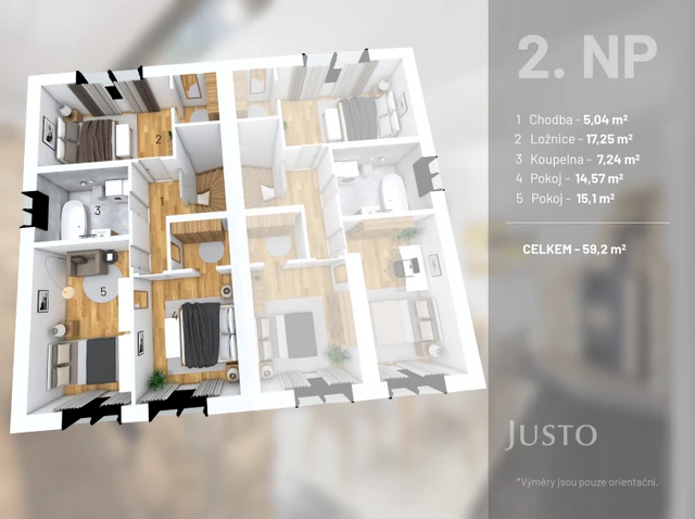 Prodej 5+kk 123 m² + zahrada 217 m² + terasa + parkování - SO.02-2