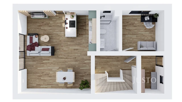 Prodej 5+kk 121 m² + zahrada 268 m² + terasa 14 m² + parkování