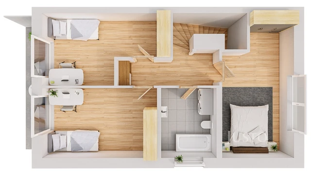 Prodej 5+kk 124 m² + zahrada 453 m² + terasa 13 m² + parkování