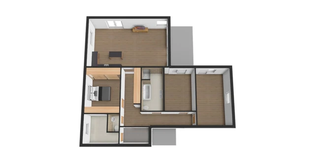 Pronájem rodinného domu 130 m² s pozemkem 779 m² + terasa 13 m²