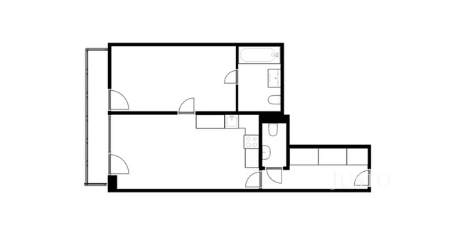 Prodej 2+kk 49 m² + terasa 6 m²