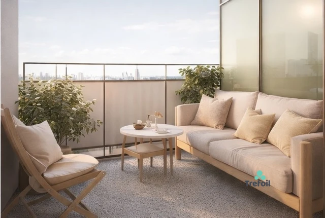 Prodej 2+kk 43 m² + lodžie 3 m² + balkón 5 m² – fotografie 4
