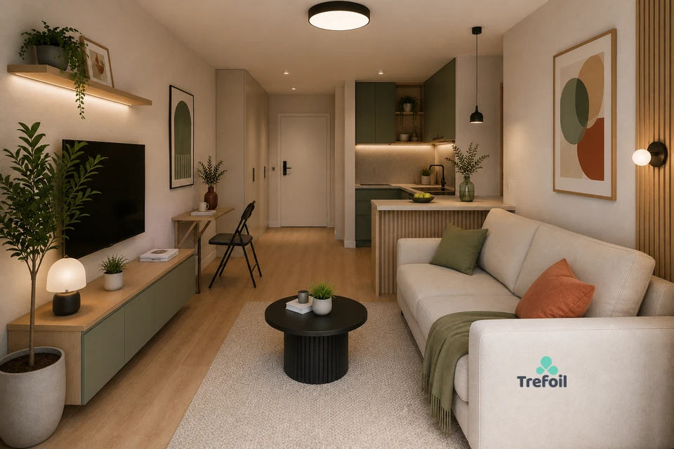 Moderní družstevní byt 1+kk 25 m² + balkón 5 m² + sklep – fotografie 2