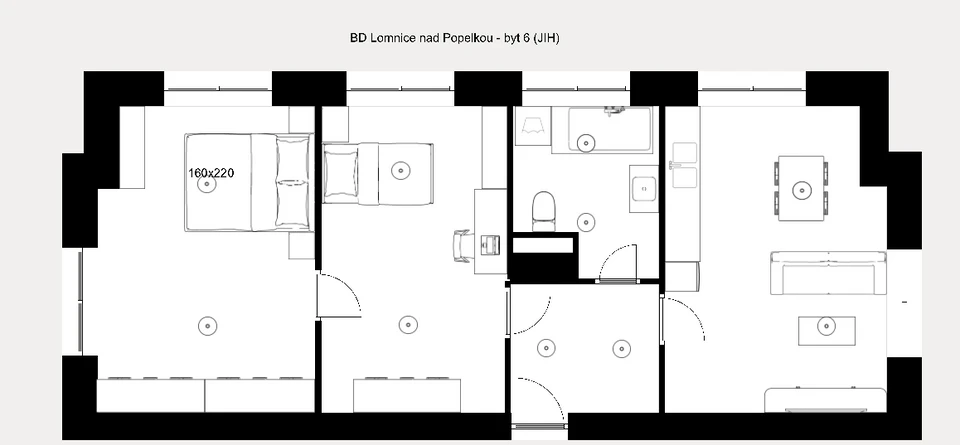 Prodej 1+1 67 m² – fotografie 4