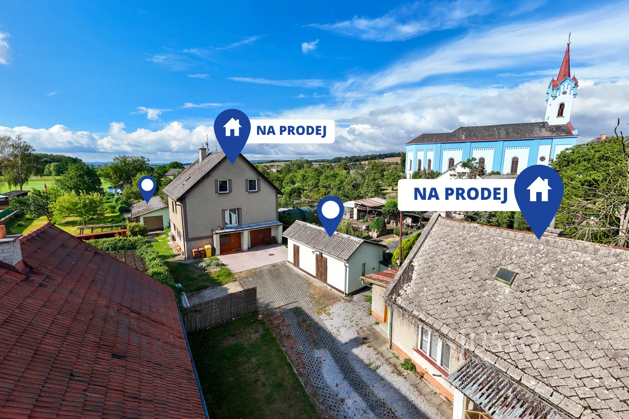 Prodej rodinného domu 520 m² s pozemkem 1 594 m² + balkón 15 m²