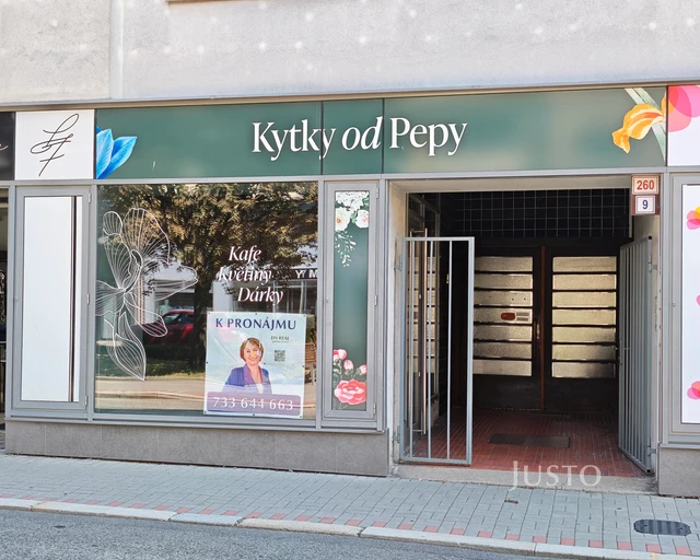 Pronájem obchodních prostor 37 m² s pozemkem 596 m²