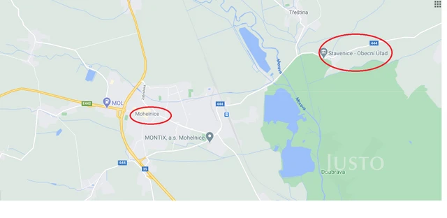 Prodej pozemku 826 m²