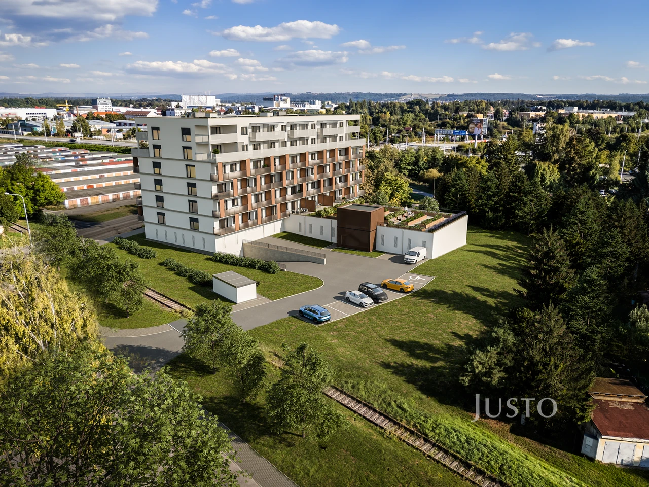Prodej 2+kk 57 m² + balkón 10 m²