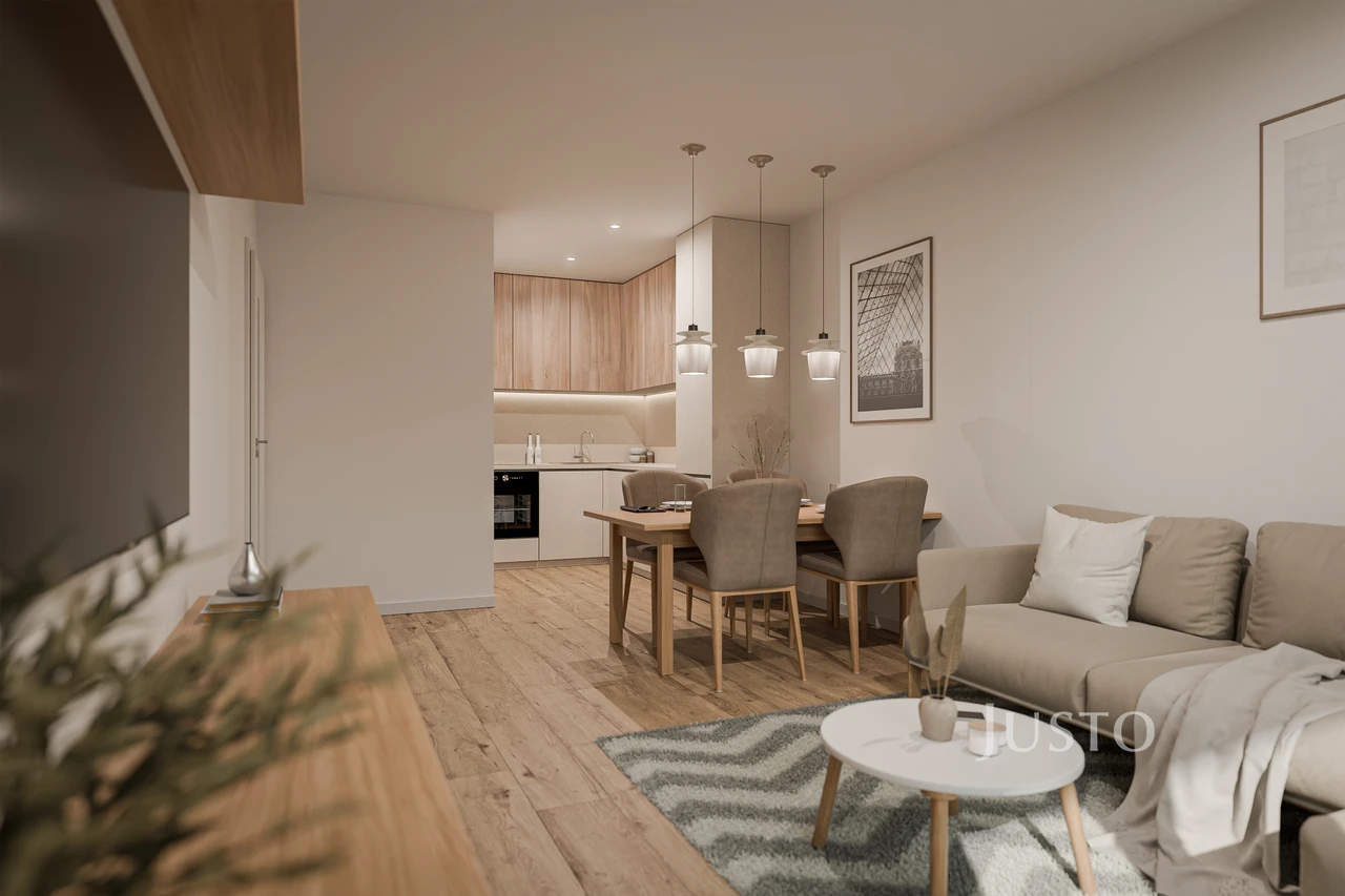 Prodej 2+kk 60 m² + balkón 10 m²