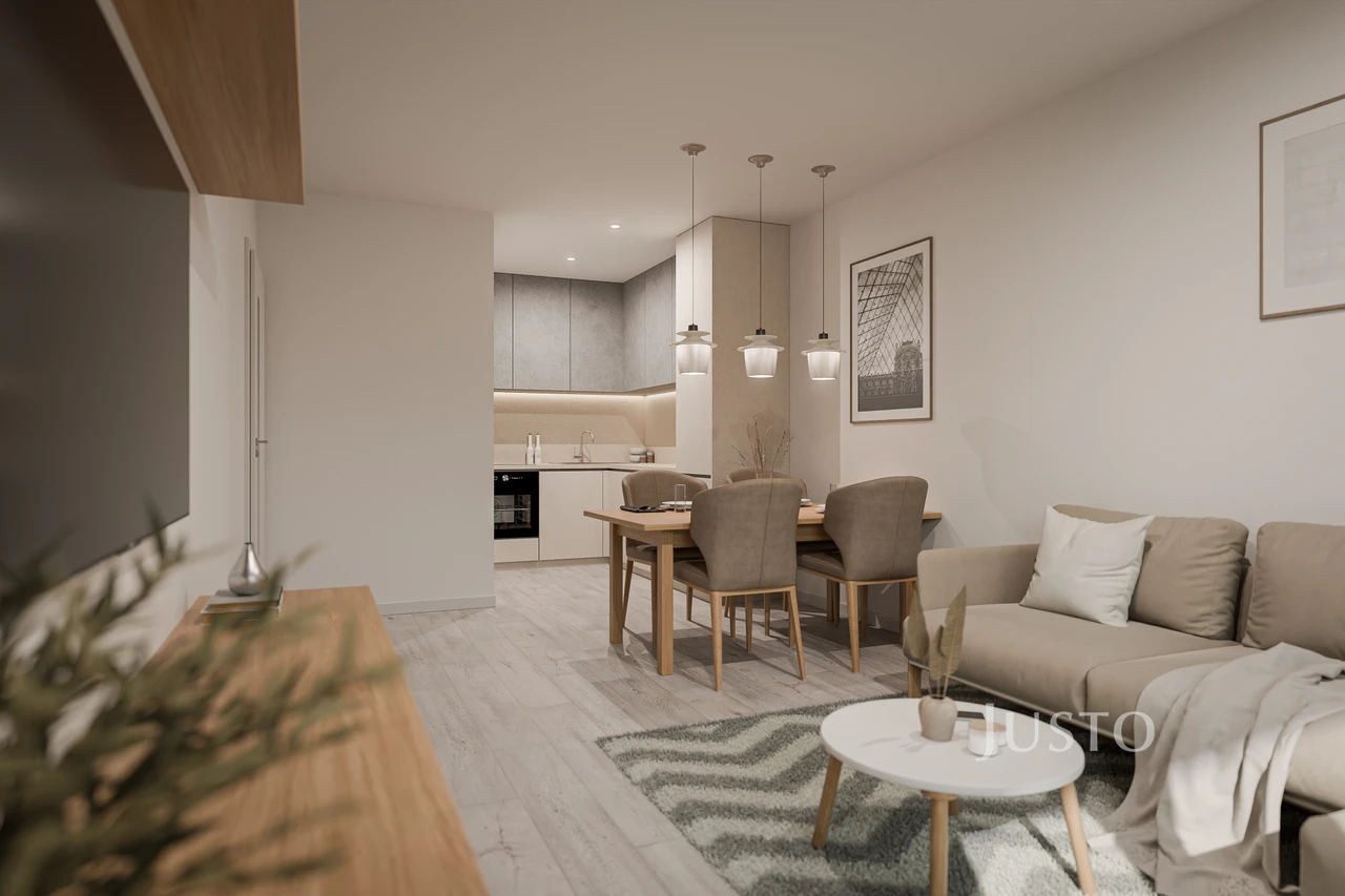 Prodej 2+kk 60 m² + balkón 9 m²