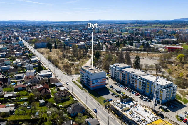 Prodej 1+kk 36 m² + balkón 4 m²