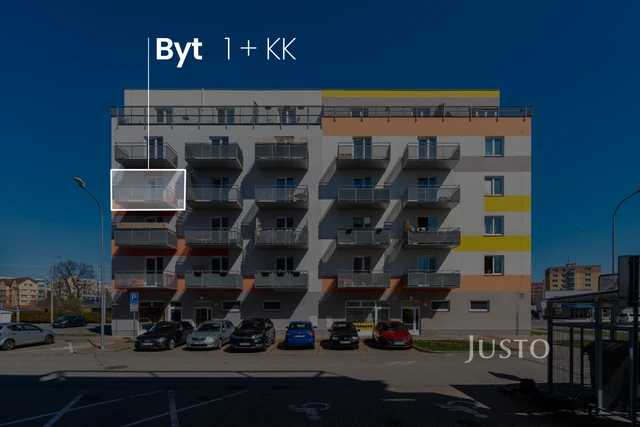 Prodej 1+kk 36 m² + balkón 4 m²