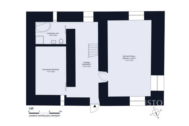 Prodej chalupy 146 m² s pozemkem 371 m²