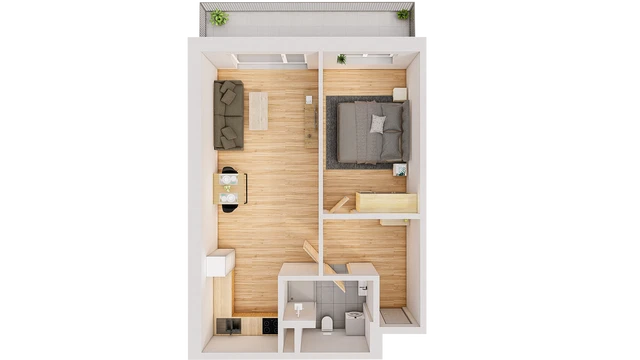 (půdorys)