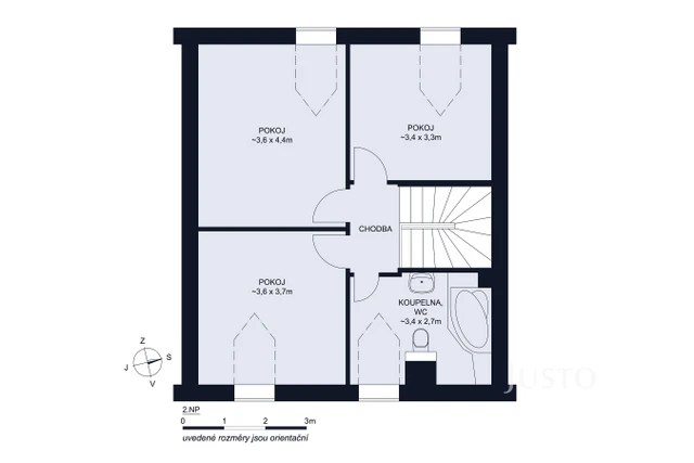 Prodej rodinného domu 112 m² s pozemkem 394 m² + terasa 22 m²