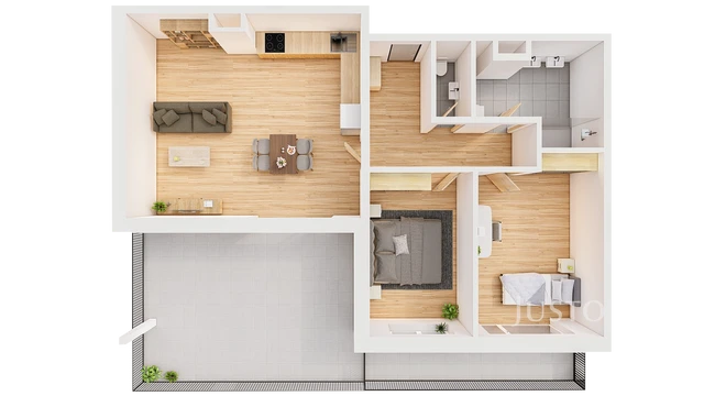 Prodej 3+kk 93 m² + balkón 10 m²