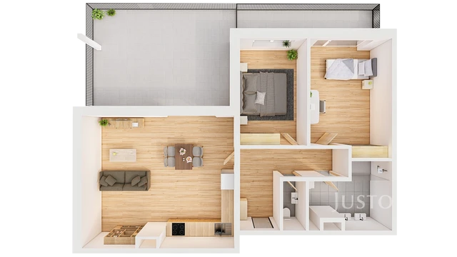 Prodej 3+kk 93 m² + balkón 10 m²