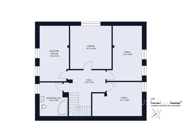 Prodej rodinného domu 233 m² s pozemkem 1608 m² + terasa 25 m² + balkón 20 m²
