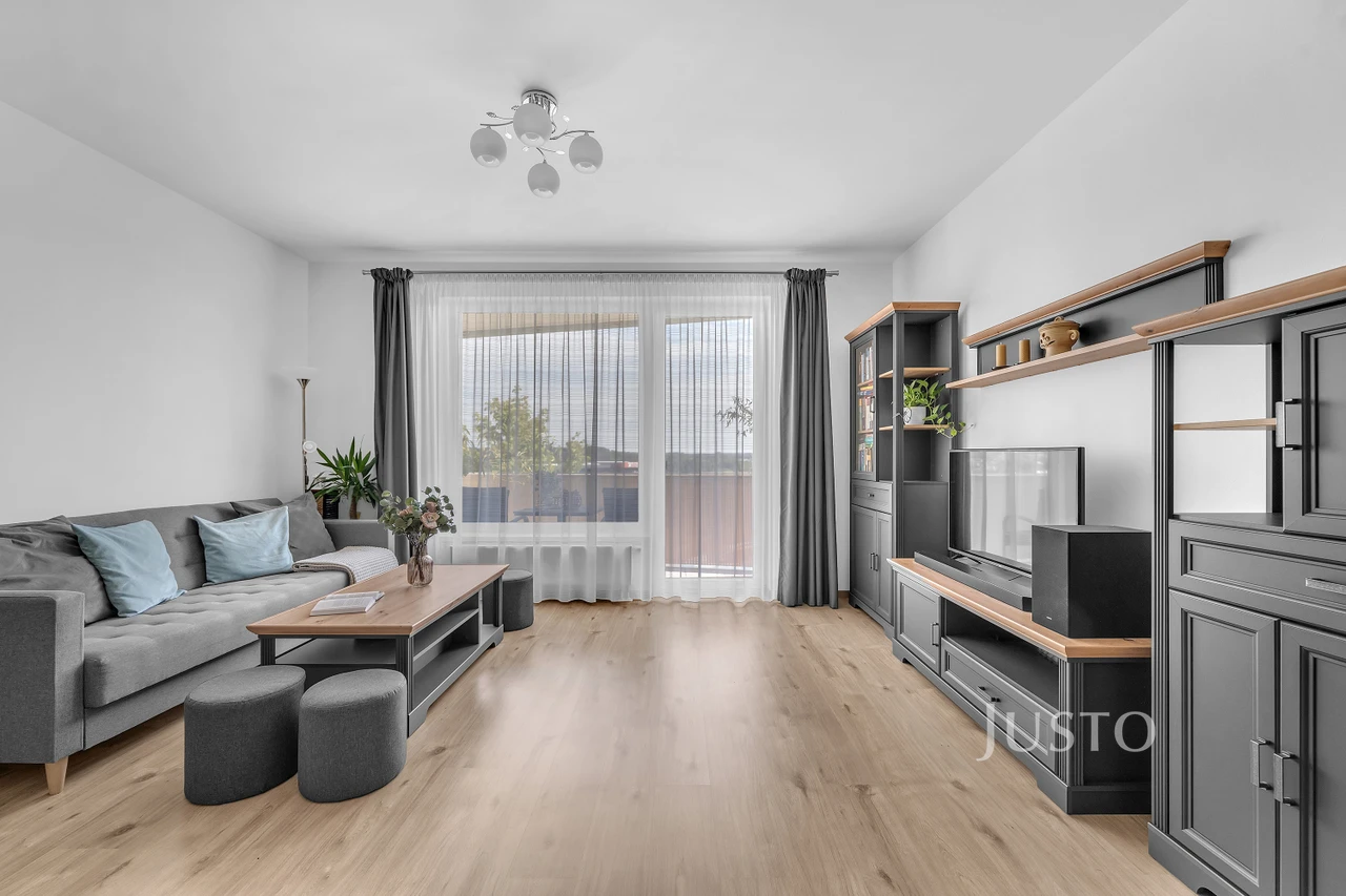 Prodej 2+kk 61 m² + balkón 5 m² + parkování