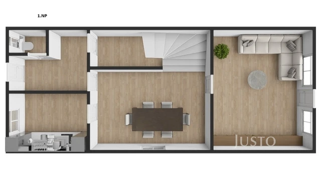 Prodej rodinného domu 109 m² s pozemkem 382 m² + terasa 16 m²