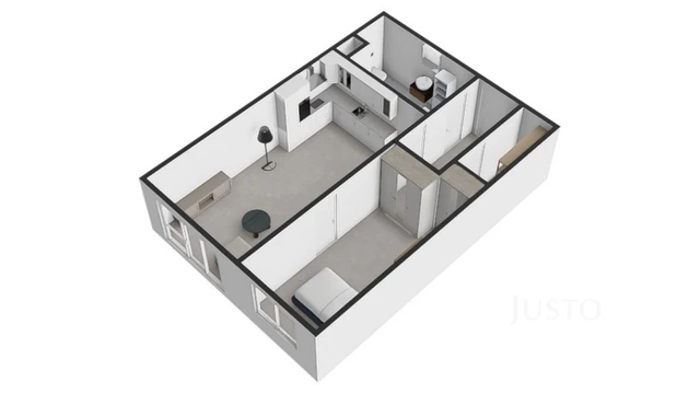 Pronájem 2+kk 55 m² + garáž