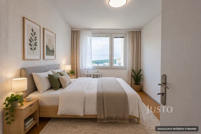 Pronájem 2+kk, 42 m², Nevanova, Praha 17 - Řepy