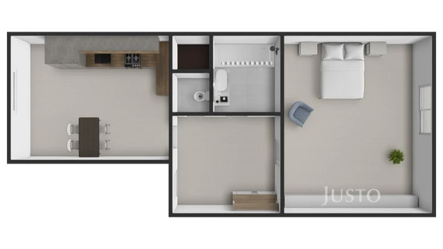 Pronájem 1+1 49 m²