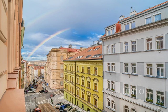 Pronájem 1+1, 32 m², Krásova, Praha 3 - Žižkov