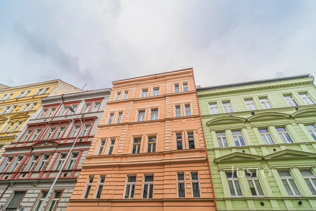Pronájem 1+1, 32 m², Krásova, Praha 3 - Žižkov