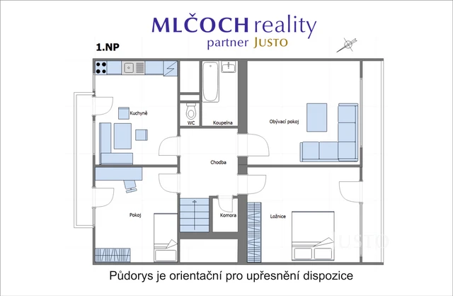 Prodej rodinného domu 253 m² s pozemkem 261 m² + lodžie 16 m² + balkón 8 m²