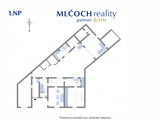 Prodej rodinného domu 175 m² s pozemkem 2030 m² + balkón