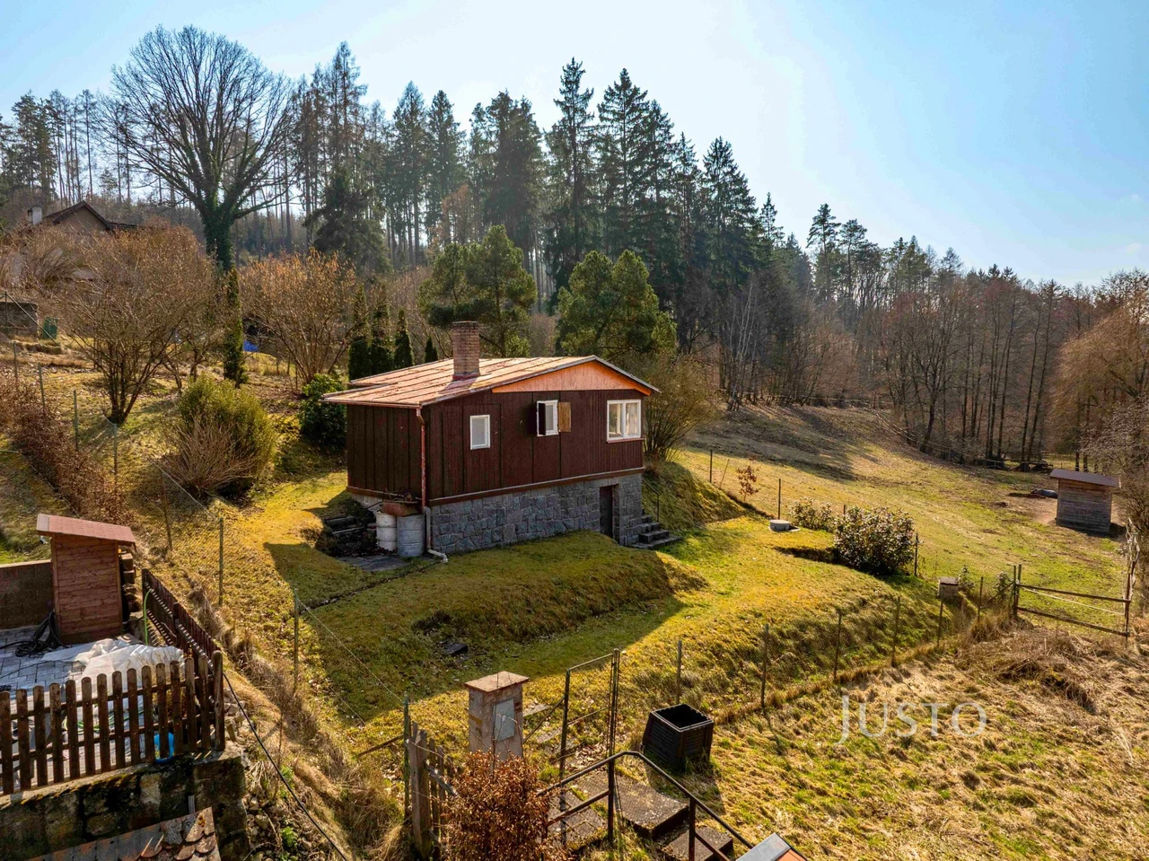 Prodej chaty 37 m² s pozemkem 574 m²