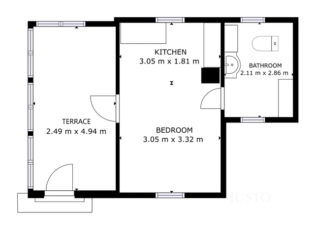 Prodej chaty 37 m² s pozemkem 574 m²