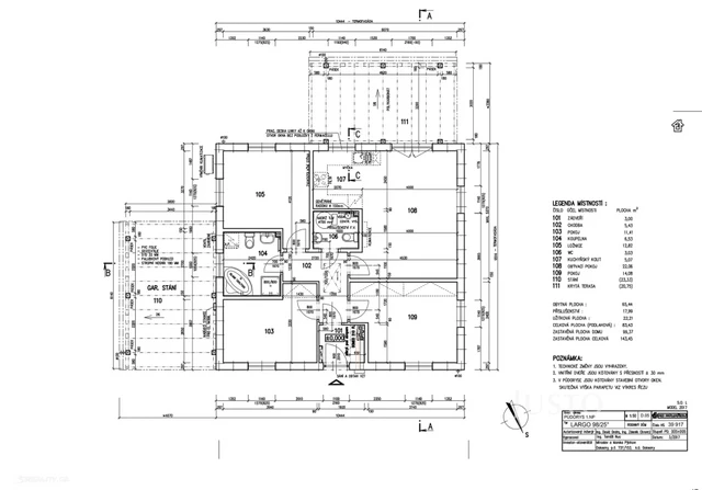 Prodej rodinného domu 83 m² s pozemkem 1180 m² + terasa