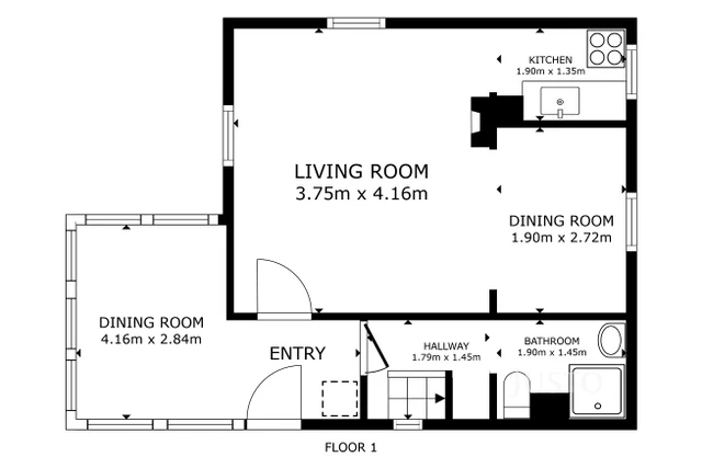 Prodej chaty 55 m² s pozemkem 331 m² + terasa 4 m²