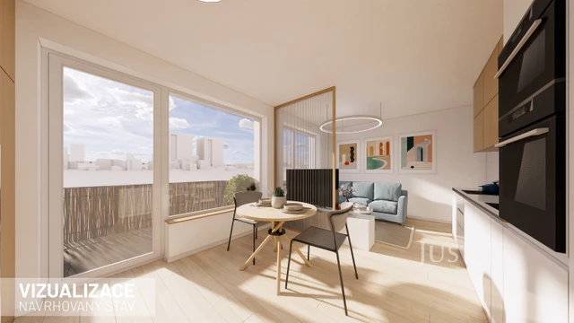 Prodej garsoniéry 30 m² + balkón 4 m²