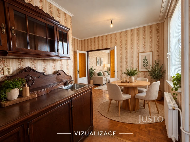 Pronájem 3+1 67 m² + balkón