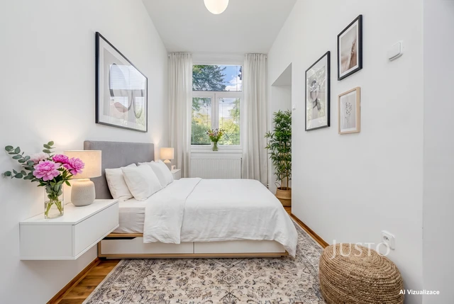Prodej 1+1 56 m² + zahrada 430 m² + parkování