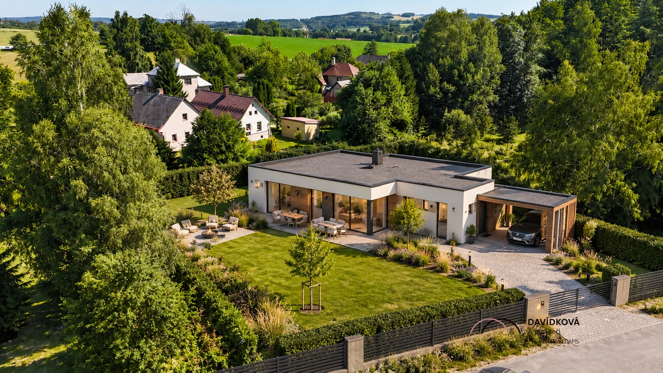 Prodej stavebního pozemku 980 m2 v klidné části obce Benátky - Ždírec nad Doubravou — fotografie 3