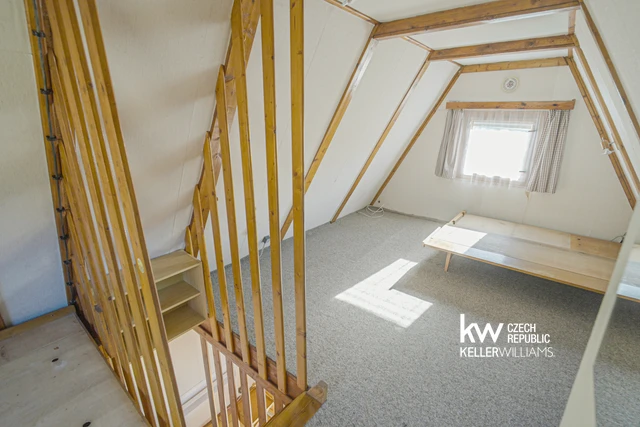 Prodej chaty 57 m² s pozemkem 431 m² + balkón