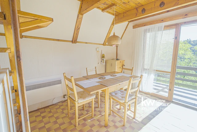 Prodej chaty 57 m² s pozemkem 431 m² + balkón