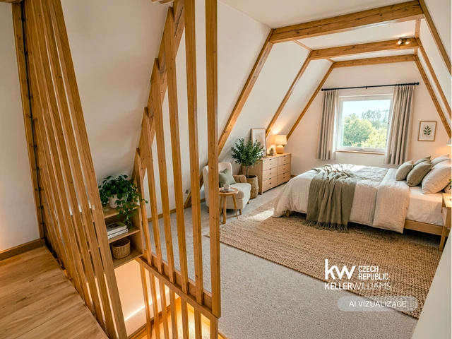 Prodej chaty 57 m² s pozemkem 431 m² + balkón